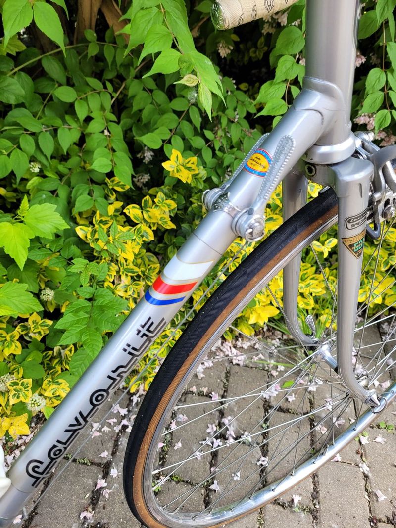 Favorit F1 Special 1986, výbava Campagnolo/Cinelli