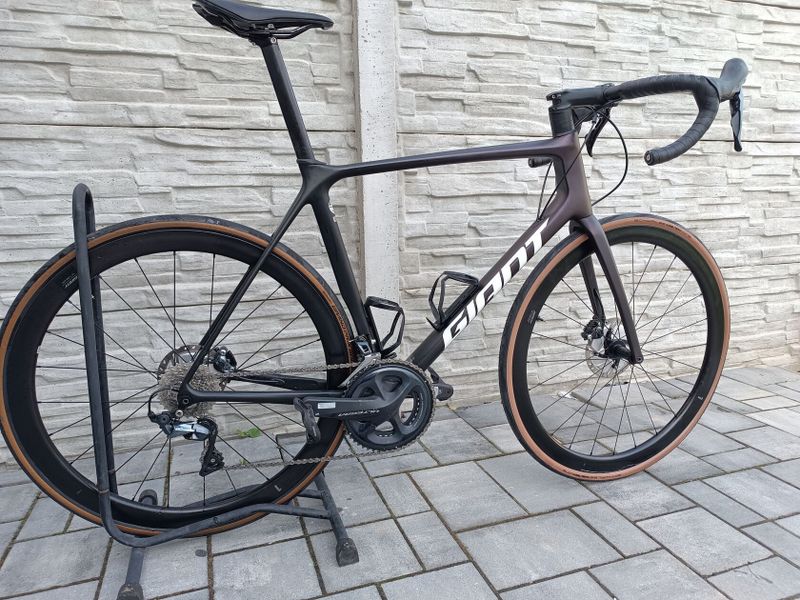 Giant tcr advanced pro 1 - karbonová kola slr1 - wattmetr 