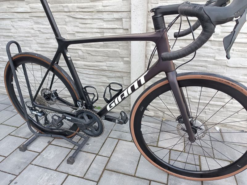 Giant tcr advanced pro 1 - karbonová kola slr1 - wattmetr 