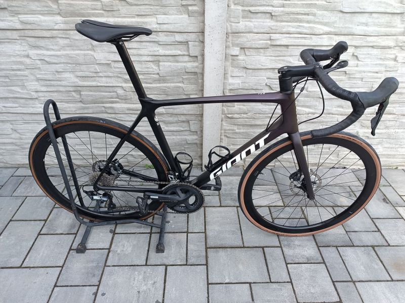 Giant tcr advanced pro 1 - karbonová kola slr1 - wattmetr 