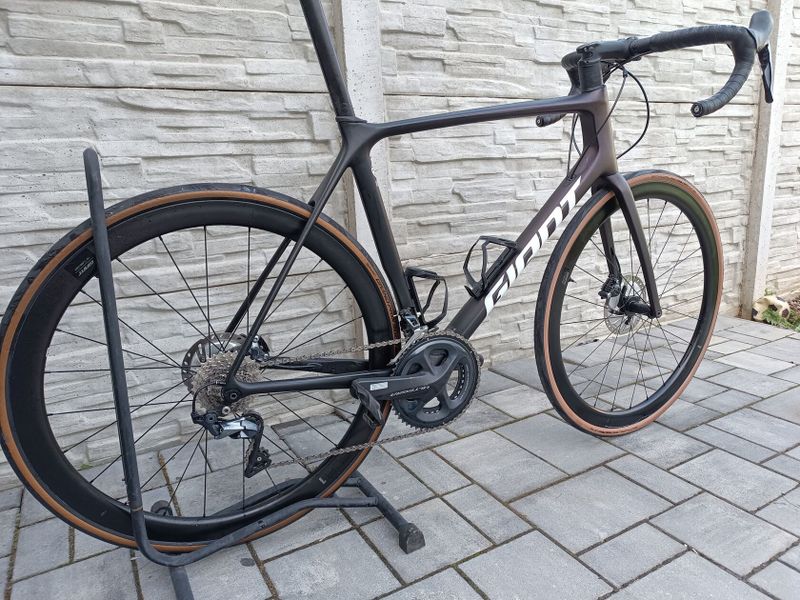 Giant tcr advanced pro 1 - karbonová kola slr1 - wattmetr 