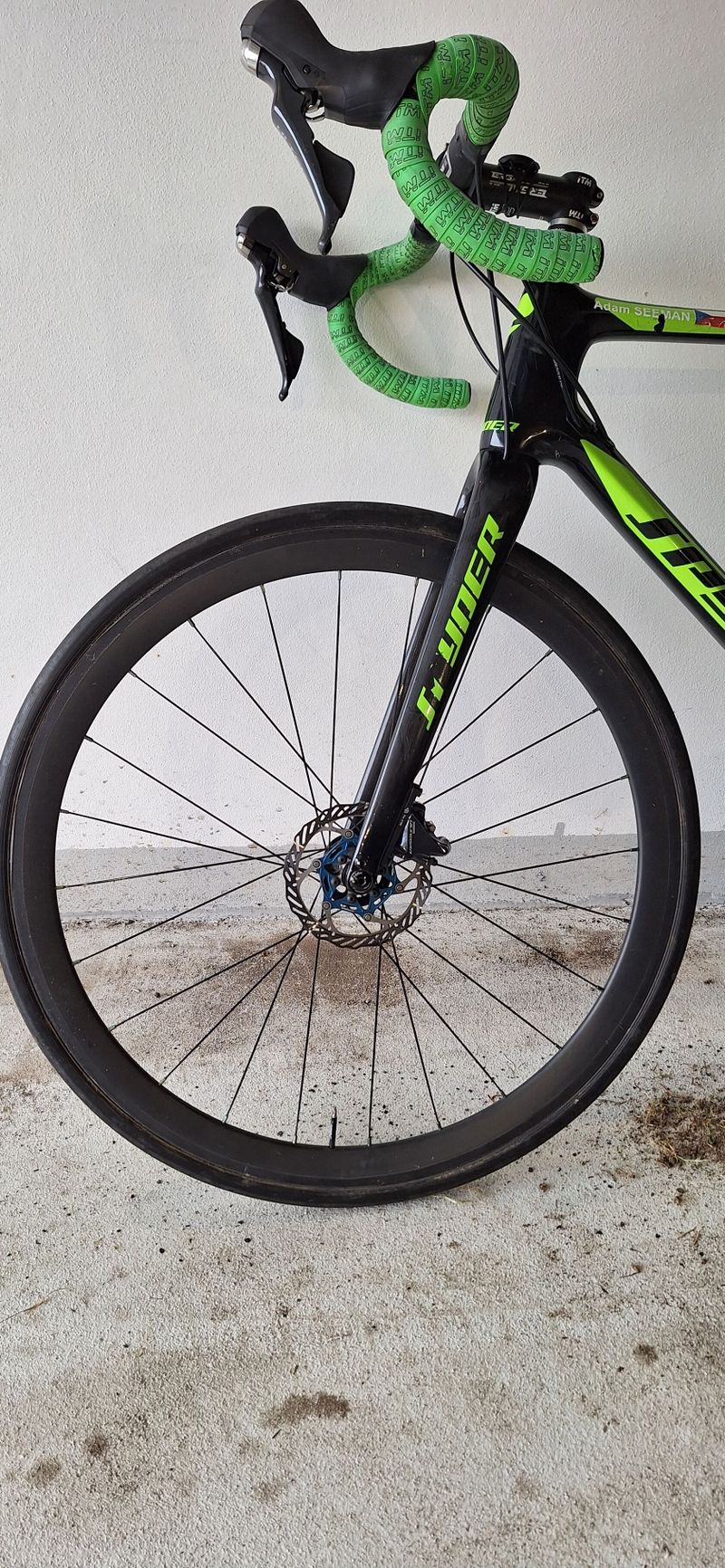 Závodní gravel/cyklokrosové kolo Spyder