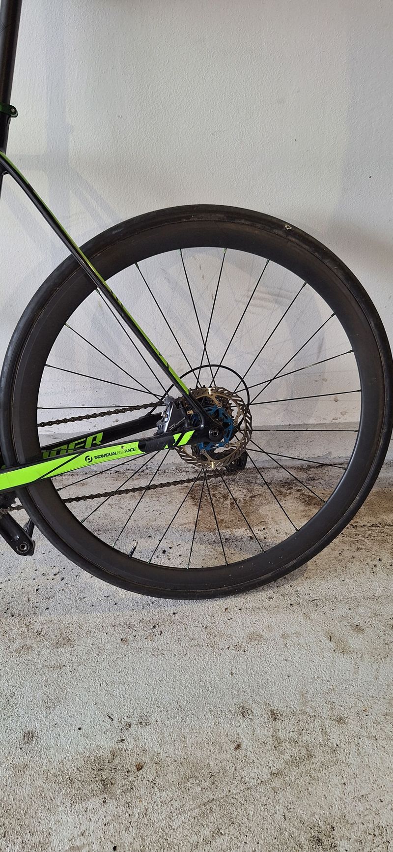 Závodní gravel/cyklokrosové kolo Spyder