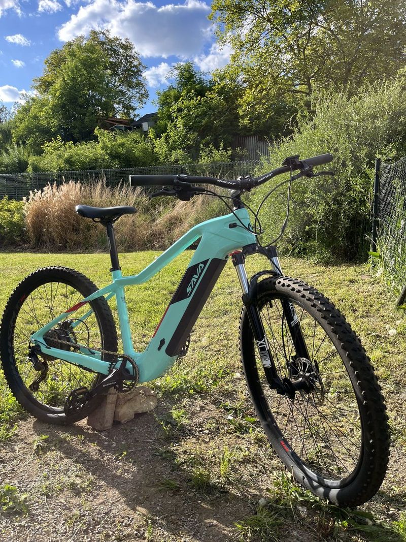 Jako NOVÉ elektroMTB SAVA 27.5” DECK 9.0 velikost “M”
