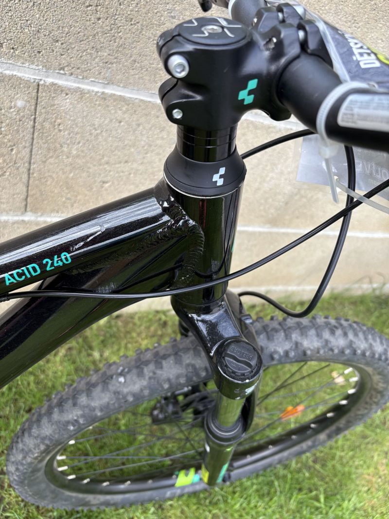 Cube Acid 240 Disc black n green