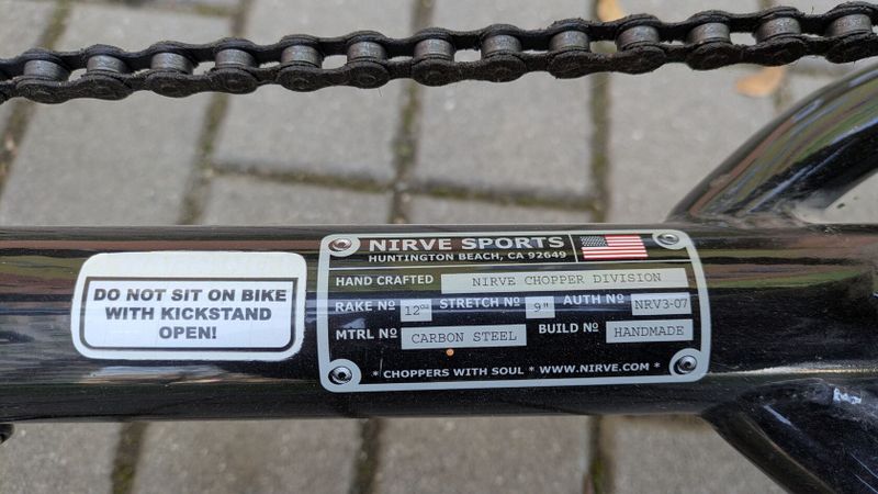 Kolo cruiser Nirve Chopper Division