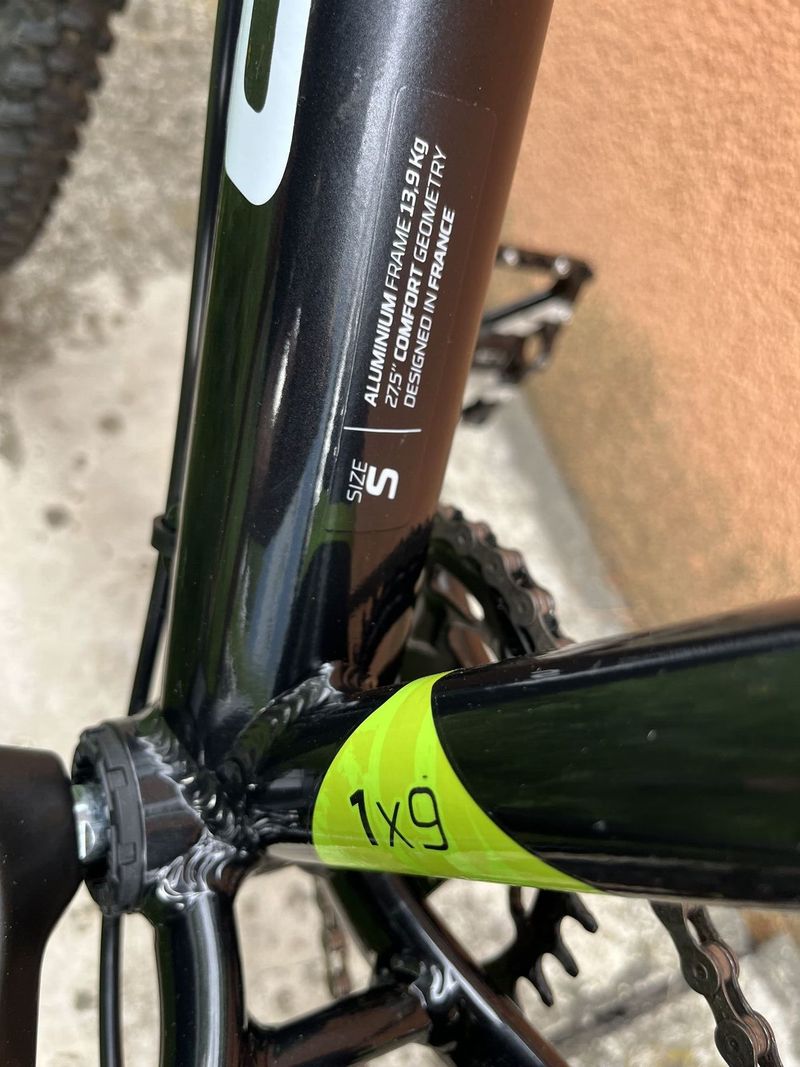 Chlapecké HORSKÉ KOLO ROCKRIDER ST 530 ČERNÉ 