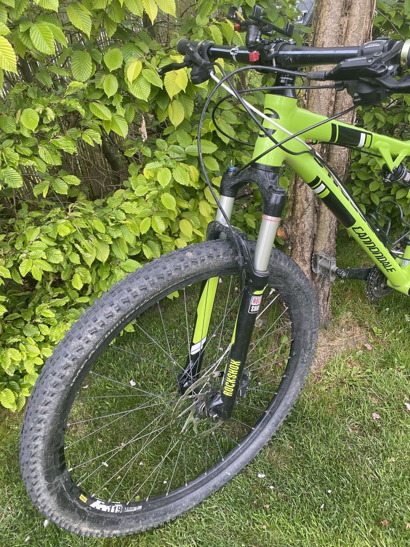 Celopero Cannondale Rush 29, vel. L, nové pláště, po servise