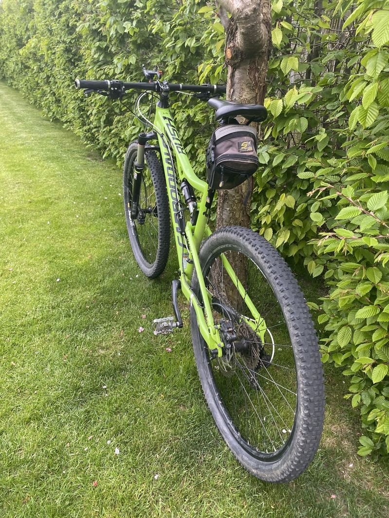 Celopero Cannondale Rush 29, vel. L, nové pláště, po servise