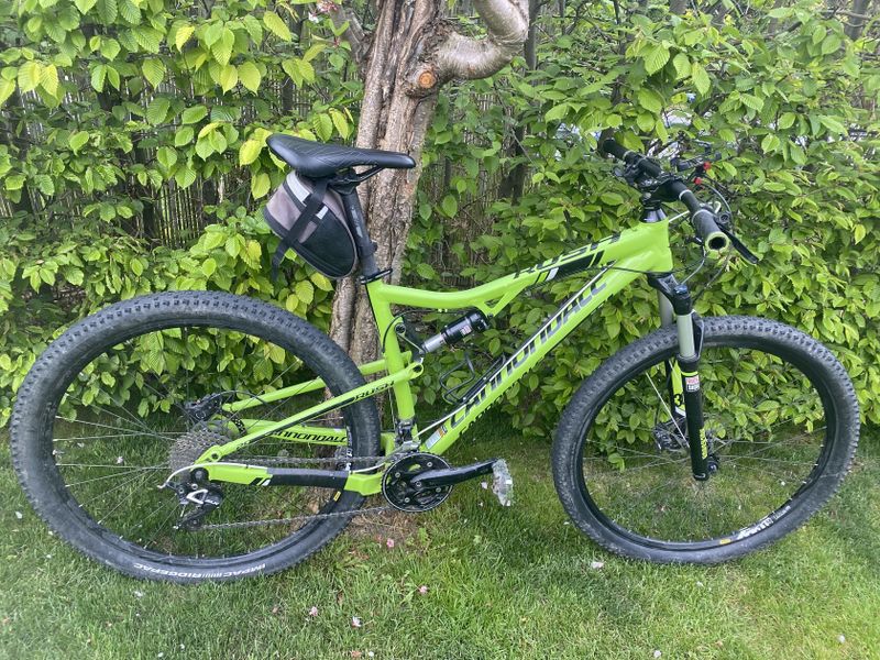 Celopero Cannondale Rush 29, vel. L, nové pláště, po servise