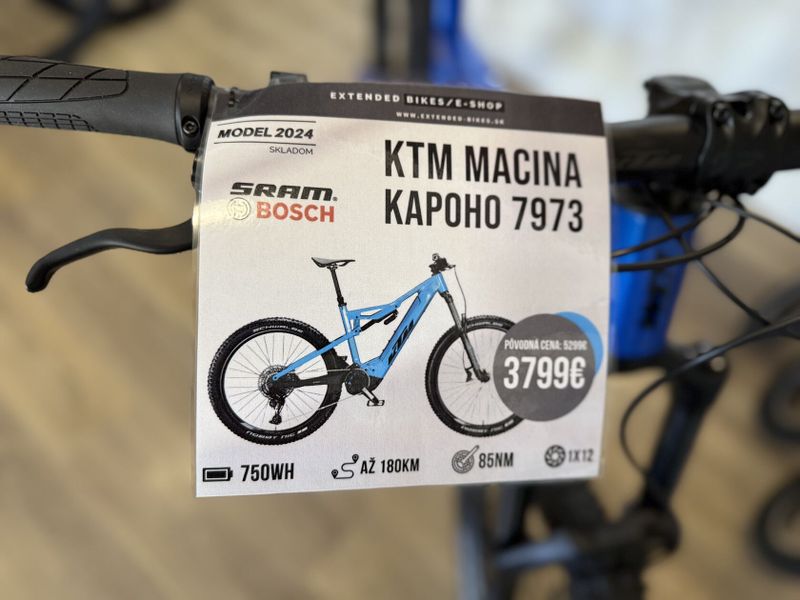 Nový KTM Macina Kapoho 7973 Bosch 750wh