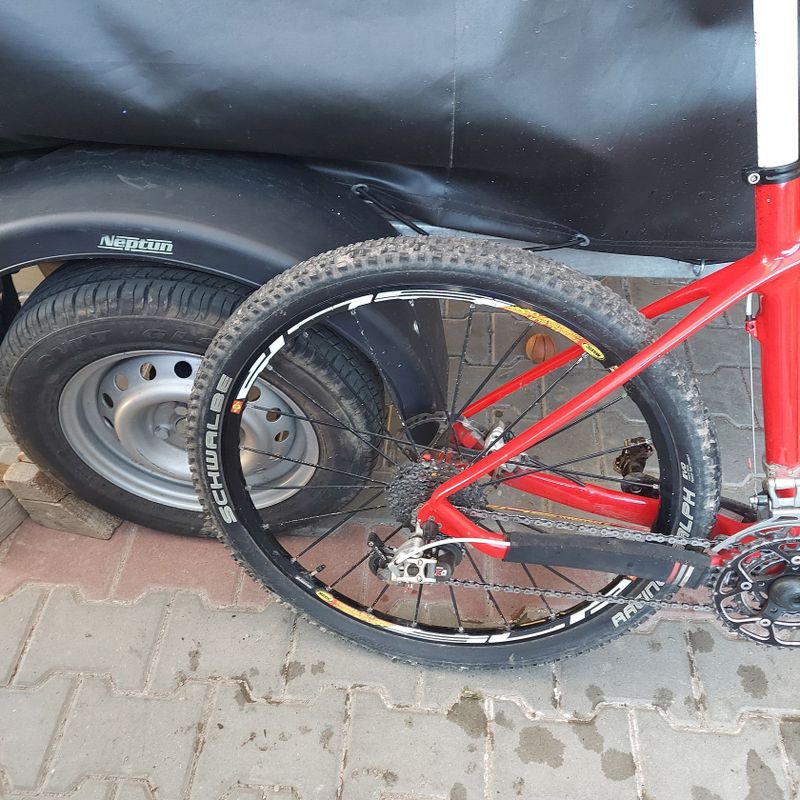 prodám krásné horské kolo Amulet 9.2 Kg na zakázku poskládané 