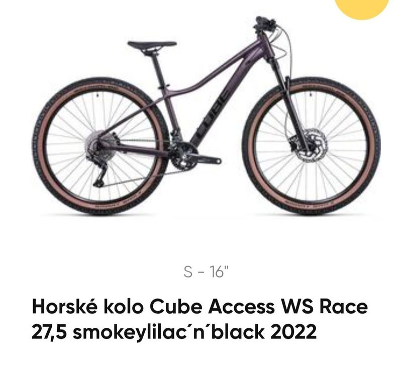 Horské kolo Cube Access Ws race