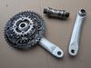 kliky Shimano Deore XT FC-M751 + osa 