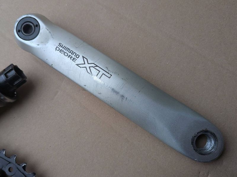 kliky Shimano Deore XT FC-M751 + osa 