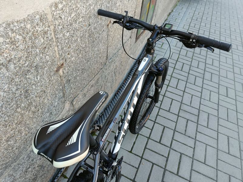 SCOTT DEORE+XT 2x10/ROCKSHOX AIR+ zamykání ze řídítek VEL.M 18"