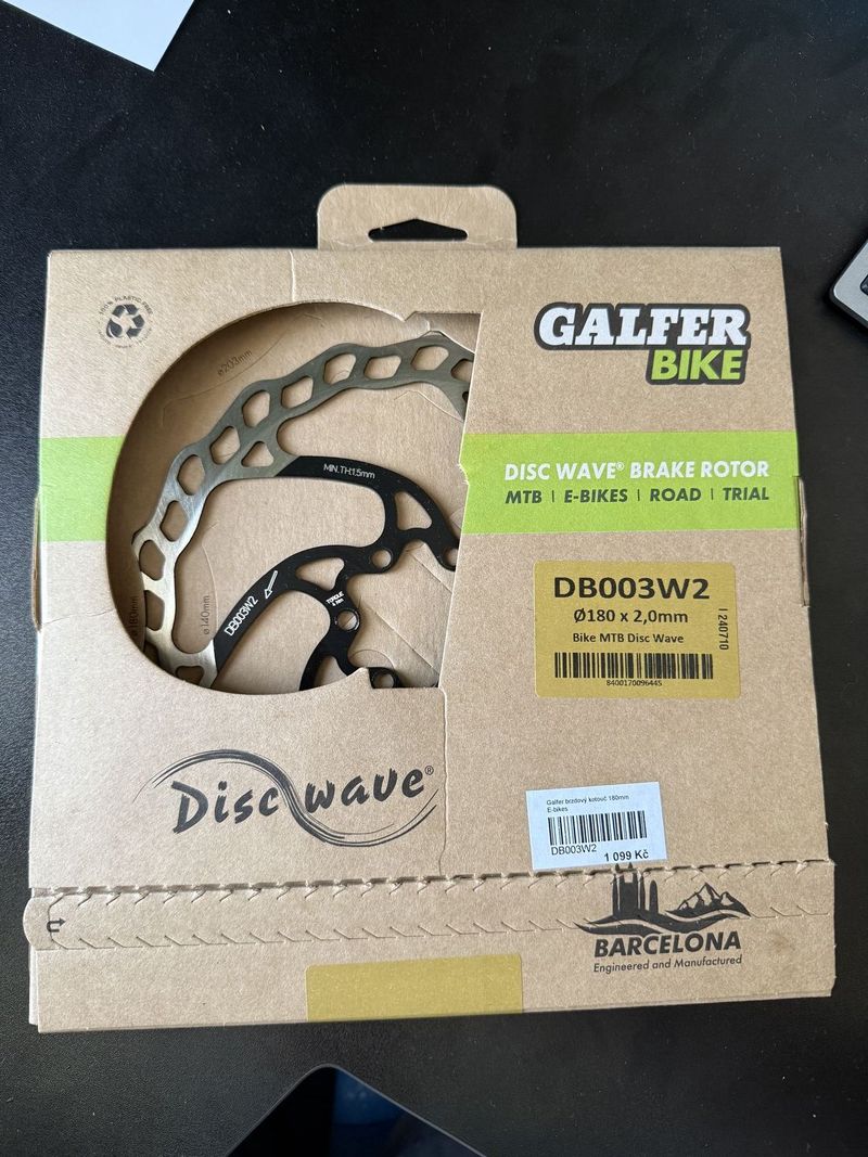 Galfer 180mm 2,0mm e-bike