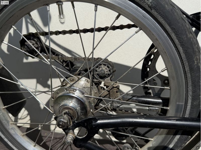 PRODÁNO Brompton M6L (black) + přední nosič (2018) 