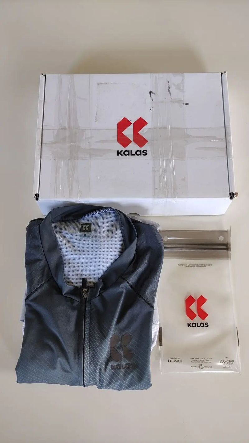 KALAS AERO Z1 dres pánský šedý, velikost 6 (L až XL)