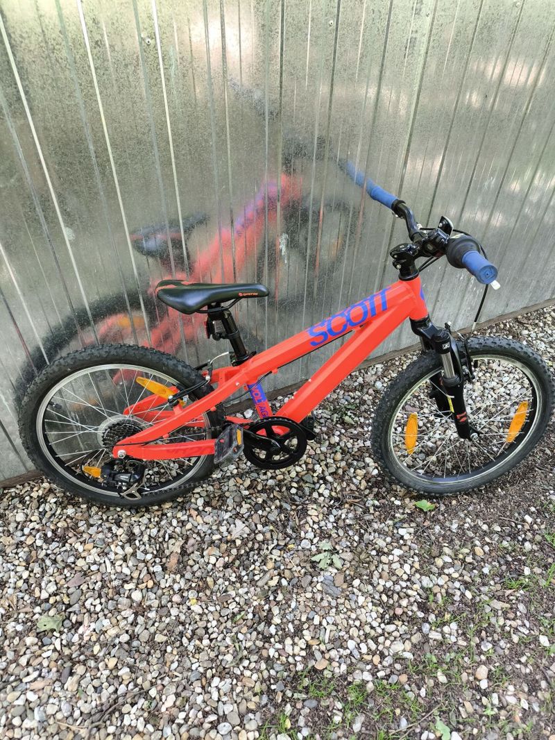 dětské kolo scott 20, málo použité