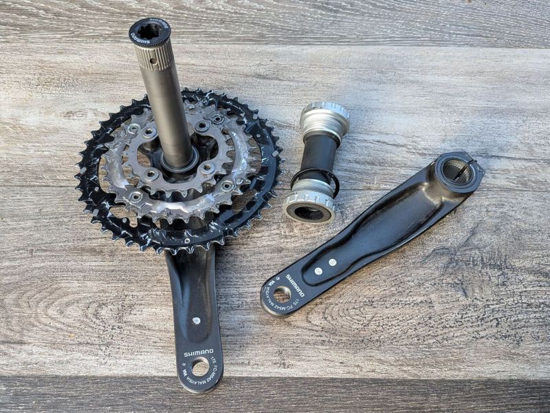 kliky Shimano Deore 3x9