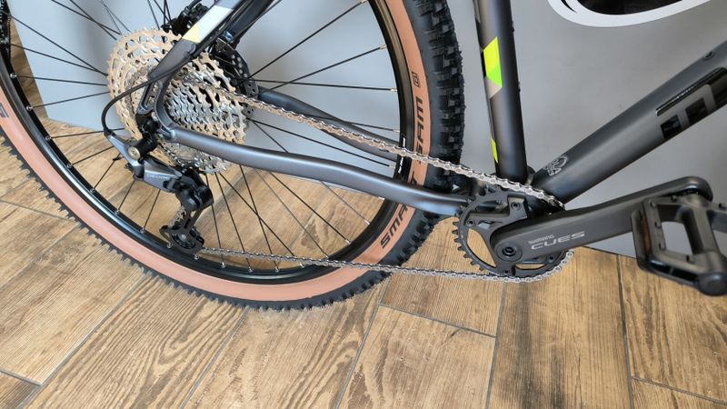Maxbike Eleven 29 1x11 2024 šedý mat+zelená L