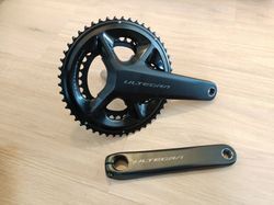 SLEVA: Zánovní Kliky + převodníky Shimano Ultegra FC-R8100, 175 mm, 2x12, 50x34