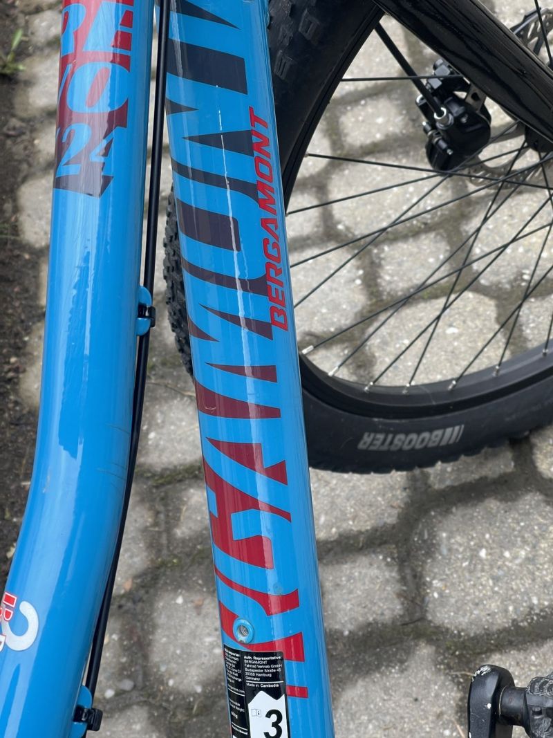 Dětské kolo 24 palců, Bergamont od 125cm s hydraulickymi brzdami