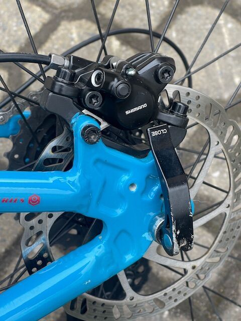 Dětské kolo 24 palců, Bergamont od 125cm s hydraulickymi brzdami
