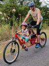 Elektrokolo dvojkolo = Tandem pro dospělého s dítětem | MTB expediční