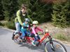 Elektrokolo dvojkolo = Tandem pro dospělého s dítětem | MTB expediční