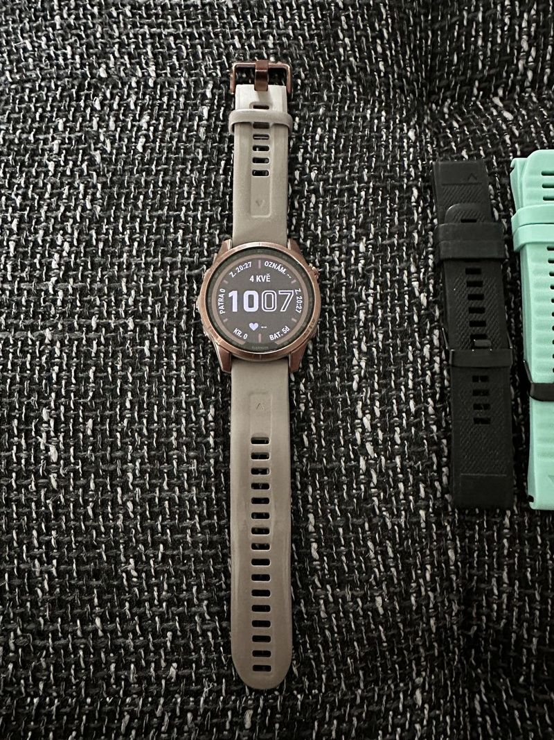 Garmin fenix 7s Sapphire Solar 