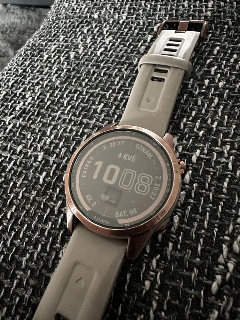 Garmin fenix 7s Sapphire Solar 