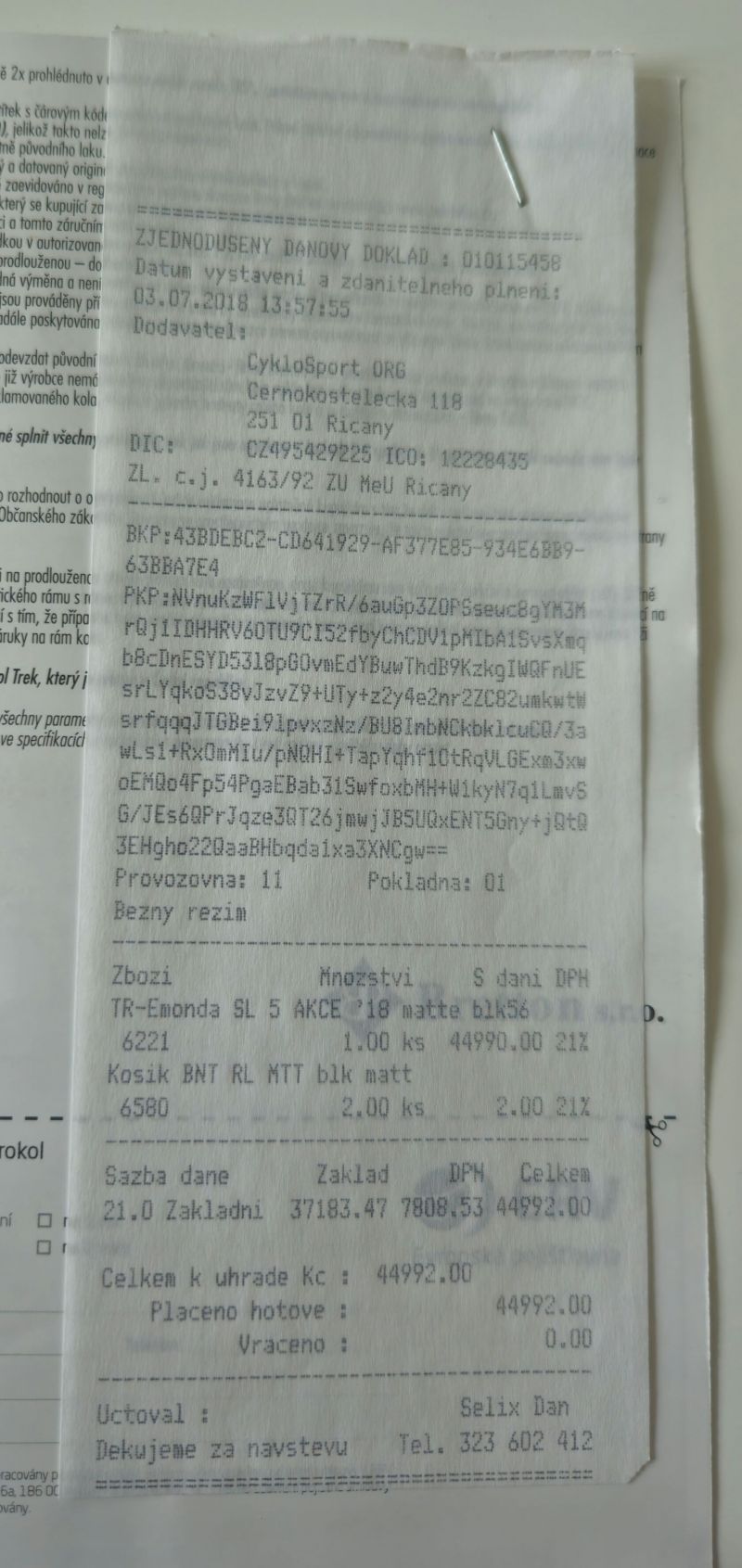 Prodám Trek Emonda