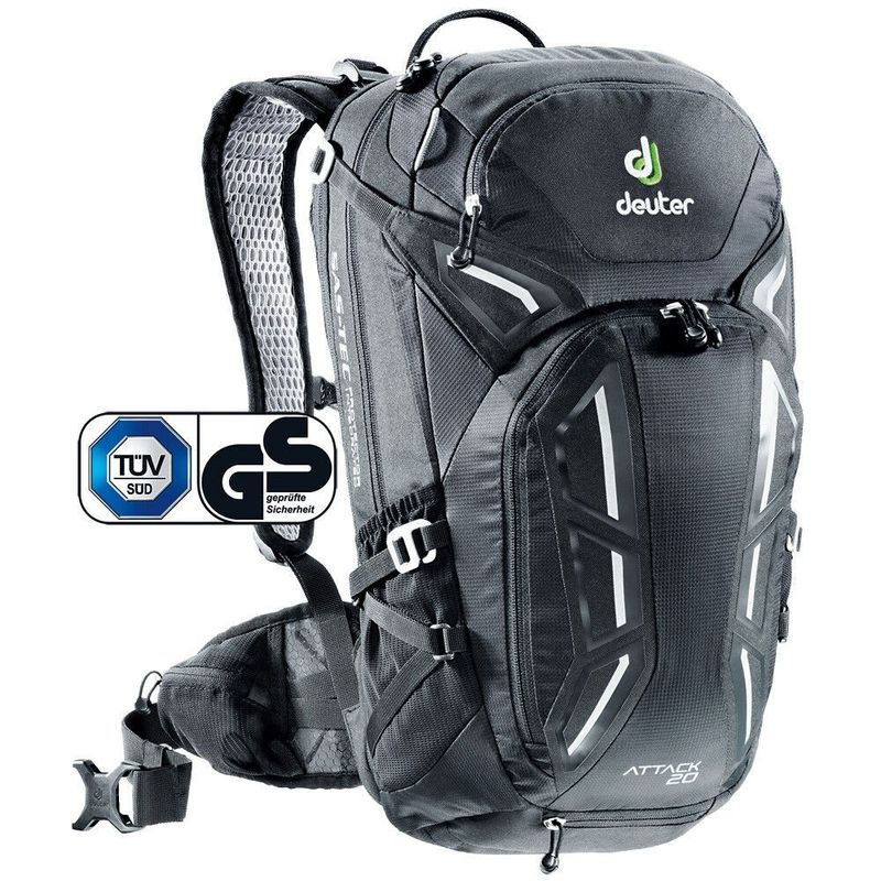 Batoh Deuter Attack 20l - integrovaný chránič SAS-TEC, zánovní