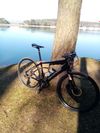 Cannondale - Gravel, fitness, silniční kolo, sada Shimano "105" Kotouče brzdy, vel. M/L