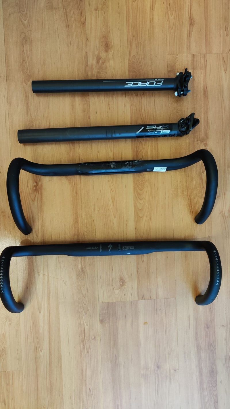 Řídítka Specialized a FSA - úklid 