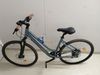 Trekingové kolo Decathlon Riverside 500 – nízký rám, tmavě modré (Velikost S)