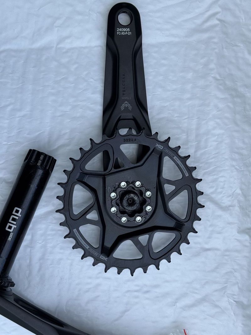Kliky s Wattmetrem Sram X0 T-type Transmission, 34T