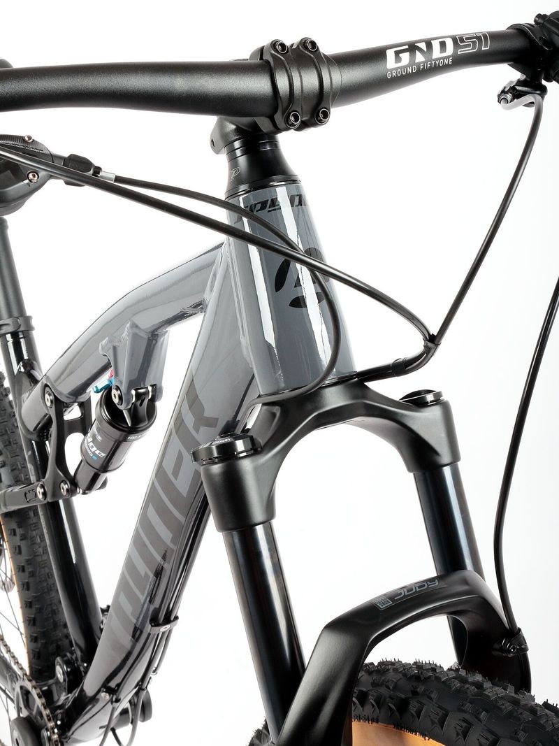 Nové celoodpružené kolo MTB 29" Spyder All Mountain SRAM SX Eagle 1x12 vel. S (17") - barva na přání