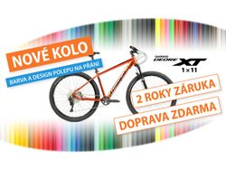 Nové kolo MTB 29" Spyder Conad SHIMANO XT 1x11 ve vel. XS, S, M a L - barva na přání