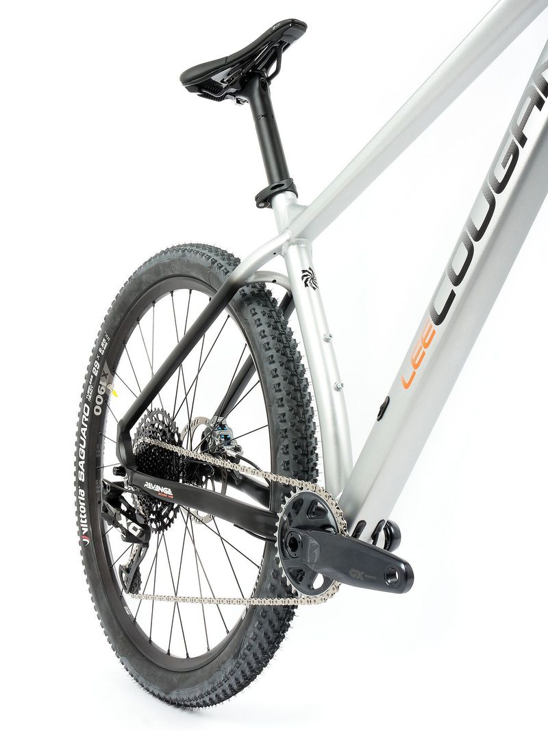 Nové kolo MTB 29" Lee Cougan Revenge SRAM X01 Eagle 1x12 stříbrno-černé matné - vel. XS, S, M a L