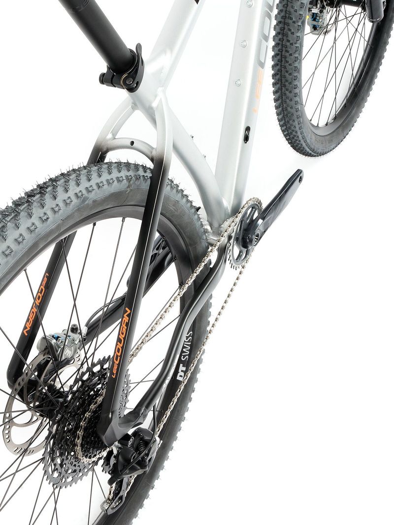 Nové kolo MTB 29" Lee Cougan Revenge SRAM X01 Eagle 1x12 stříbrno-černé matné - vel. XS, S, M a L