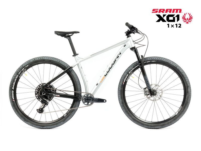 Nové kolo MTB 29" Lee Cougan Revenge SRAM X01 Eagle 1x12 stříbrno-černé matné - vel. XS, S, M a L