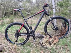 Karbonové XCčko Haibike - vzduchová vidle - hydraulické brzdy