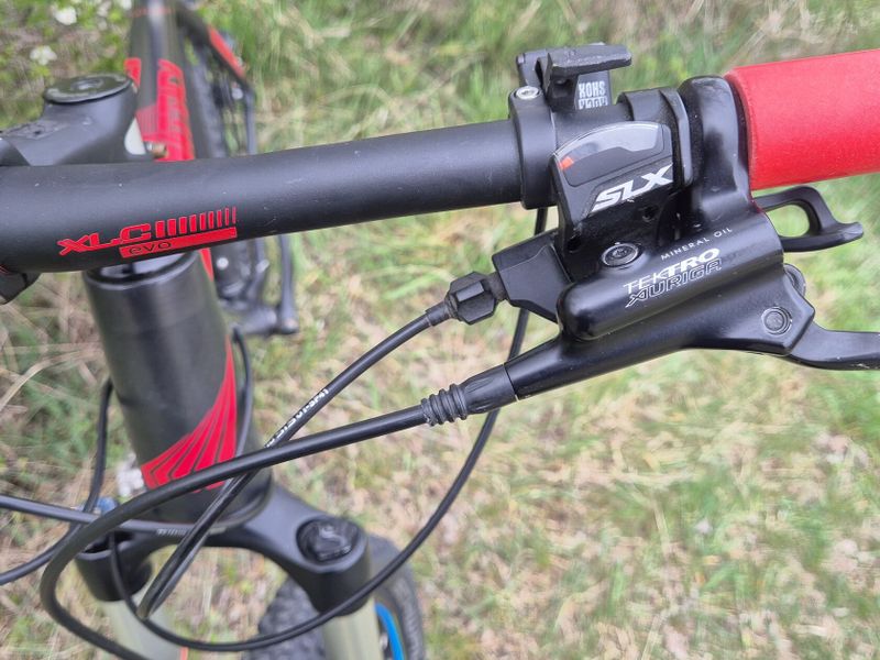Karbonové XCčko Haibike - vzduchová vidle - hydraulické brzdy