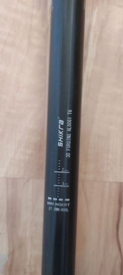 Alu sedlovka 27.2x400