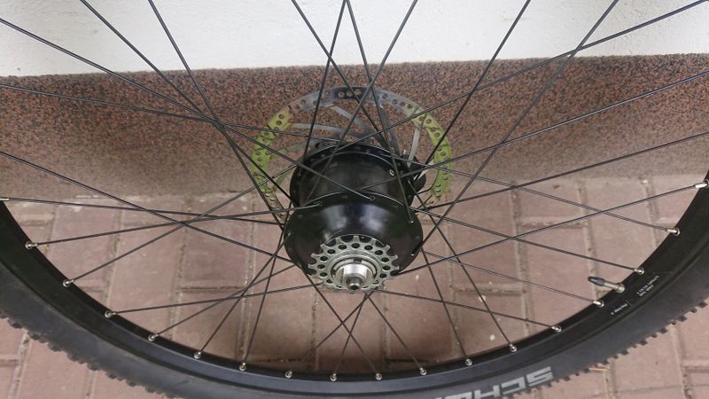 Zadní kolo 27.5" Rohloff + řazení