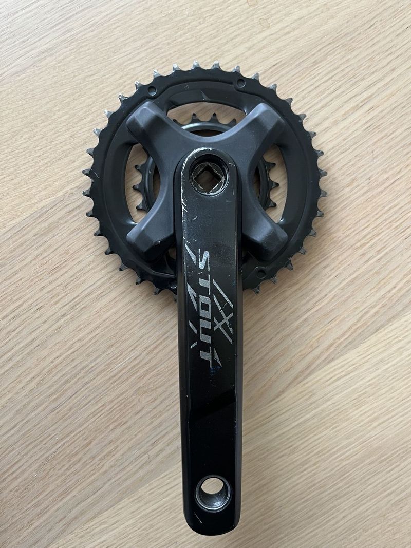 Specialized Stout Crankset 36-22 / 170mm / 2x9-speed