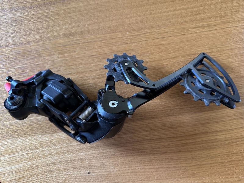 Přehazovačka SRAM XX1 AXS - nové ramínko Garbaruk, plně funkční, bez baterky